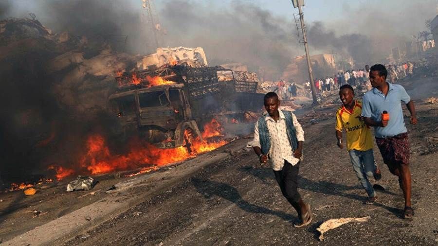 تفجير انتحاري في العاصمة الصومالية مقديشو يسفر عن سقوط عدد غير محدد من القتلى والجرحى
