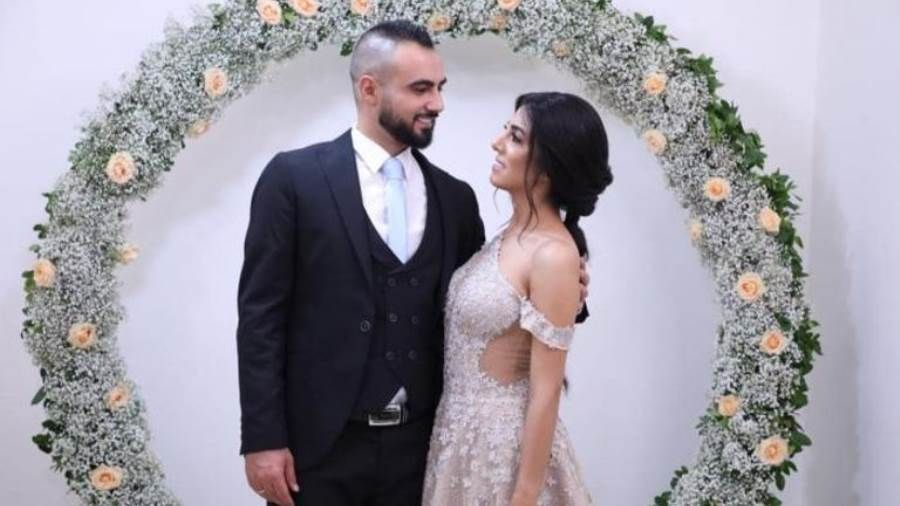 في موعد زفافهما المحدد.. خطيب شهيدة انفجار بيروت ينفذ وعده لحبيبته