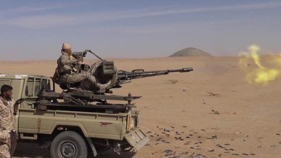 القوات الشرعية تكسر هجوماً حوثياً شمال الجوف