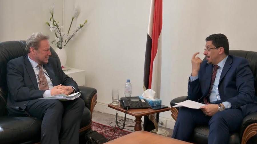 بن مبارك يلتقي نائب مدير عام الحماية المدنية وعمليات المساعدة بالمفوضية الأوروبية