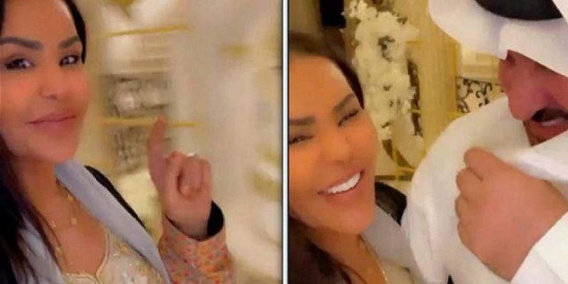 اخبار الخليج : شاهد بالفيديو.. الفنانة أحلام تظهر بشكل غير مسبوق مع زوجها اثناء ممارسة هذا الفعل امام الكاميراء مباشر.. والجمهور في صدمة