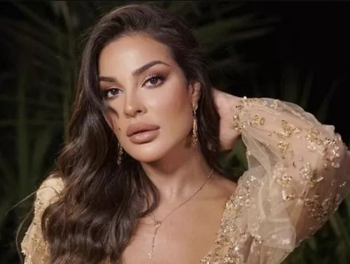 صدر ’’نادين نجيم‘‘ يخرج من الفستان أمام الكاميرات في أقوى مشهد فاضح !! (شوف دلوقتي)