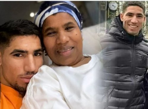 رد ناري من اللاعب المغربي الشهير أشرف حكيمي عندما أحرجوه بالمهنة السابقة لوالدته .. صعق الجميع بكلمات حزينة !