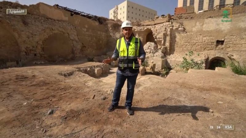 بعد إزالة المباني العشوائية.. شاهد بالفيديو "قلعة الشونة" أكبر اكتشاف أثري في أحياء جدة التاريخية