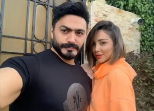 كقصور السلاطين والملوك ترف باذخ واناقة خيالية شاهدوا فخامة منزل ،، النجم المصري تامر حسني وزوجته المغربية بسمة بوسيل شيء لا يصدق،،.. اللهم لا حسد!