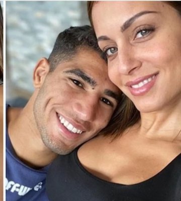 زوجة اللاعب الشهير أشرف حكيمي تفقد عقلها وتظهر دون ملابس للعلن .. والجمهور يفقد صوابه !!