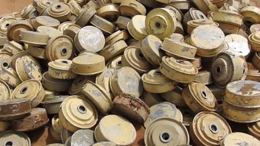 ( مسام) ينزع 833 لغمًا خلال الأسبوع الرابع من شهر أبريل