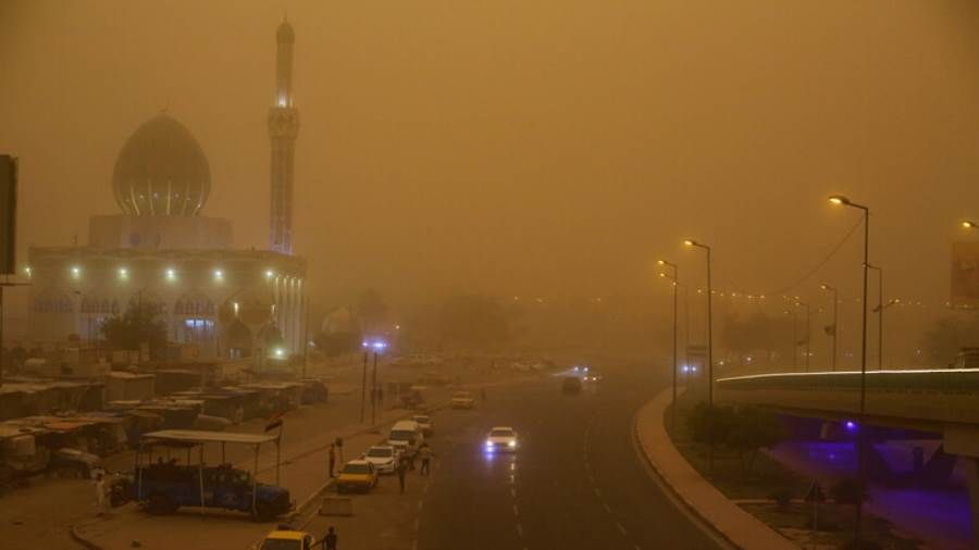 بسبب العواصف الترابية.. المرصد العراقي لحقوق الإنسان يتوقع حدوث موجات نزوح