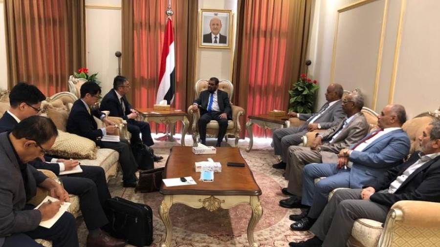 نائب رئيس مجلس النواب يثمن الدعم الياباني لليمن في مختلف المجالات