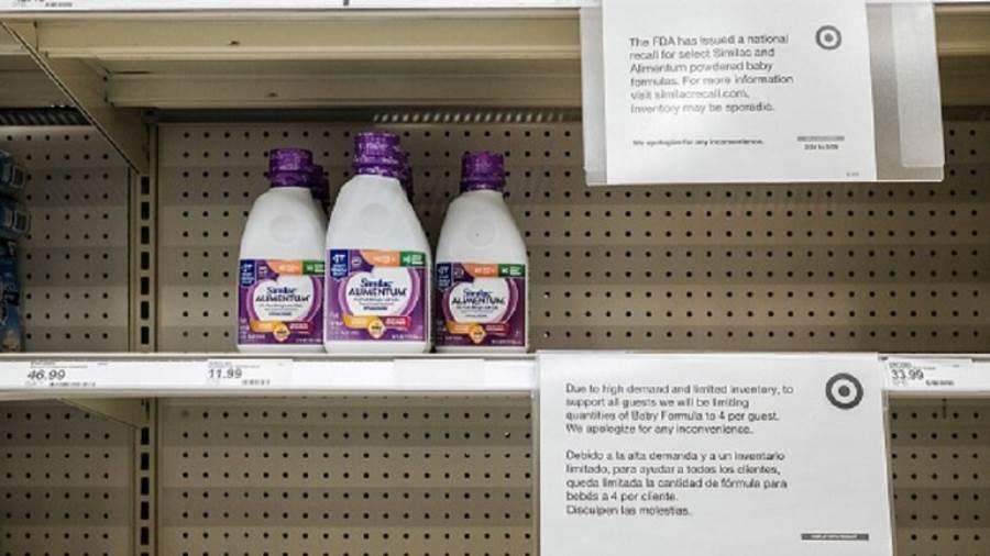 مصنع يستأنف نشاطه بعد تسببه بأزمة نقص حليب الأطفال في أمريكا