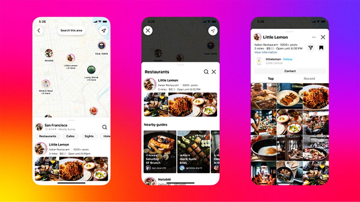 إنستغرام تضيف "خريطة متحركة" لسهولة العثور على الأماكن‎‎