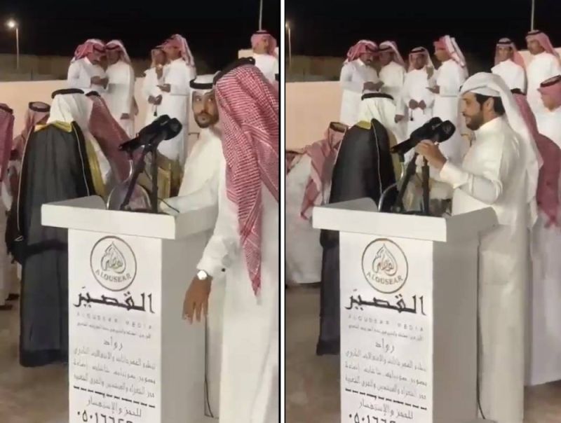 فيديو يثير غضب واسع في السعودية لشخص يصفع آخر على وجهه أمام الجمهور أثناء محاورة شعرية (شاهد فيديو)