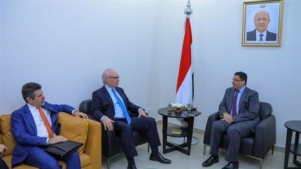 بن مبارك يلتقي المبعوث الامريكي لبلادنا