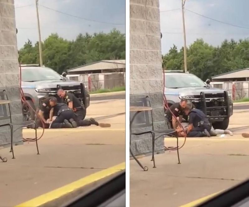 شاهد بالفيديو: أفراد من الشرطة الأمريكية يعتدون على شخص من أصول أفريقية بطريقة وحشية .. مشهد لأصحاب القلوب القوية
