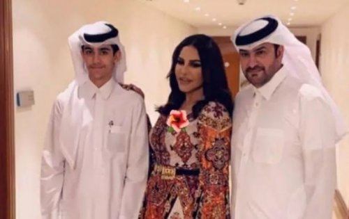 بمهر ملكة وأكثر من 90 حقيبة هدايا.. خطوبة (فهد) نجل الفنانة أحلام يفاجئ الجميع.. لن تصدق ان هذه هي سعيدة الحظ؟!