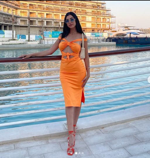 من هي سونيا جرجس التي ظهرت مع محمد صلاح في دبي؟