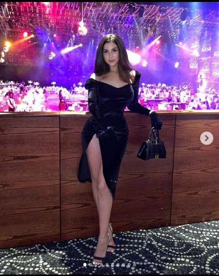 من هي سونيا جرجس التي ظهرت مع محمد صلاح في دبي؟