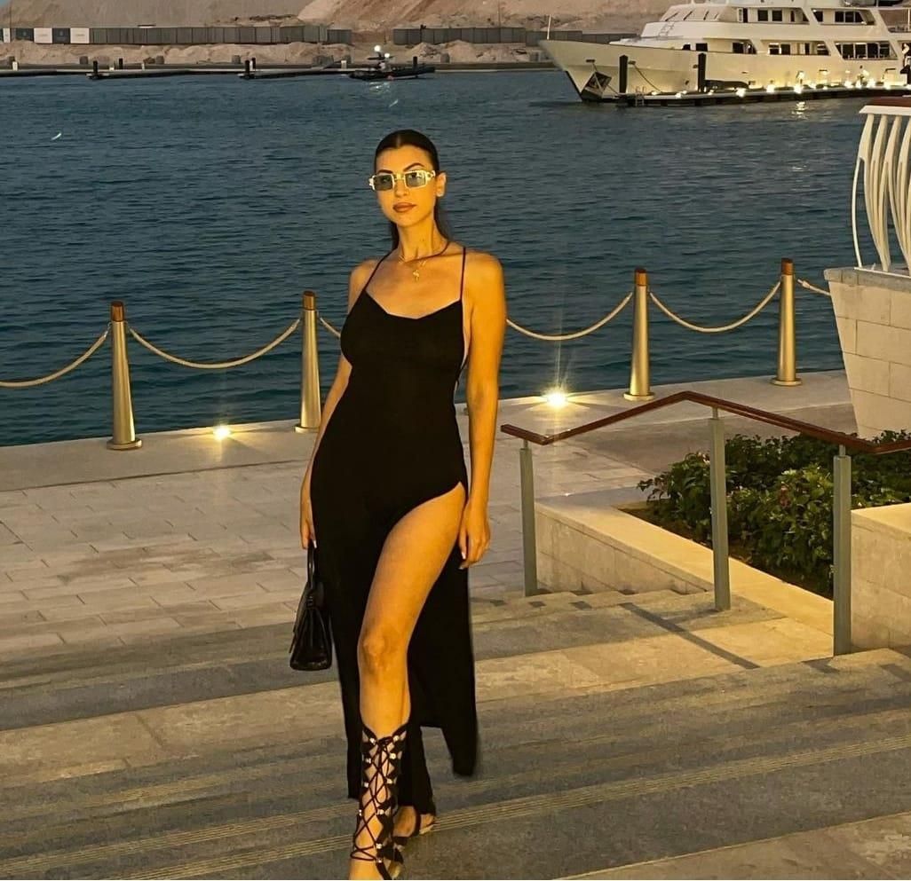 من هي سونيا جرجس التي ظهرت مع محمد صلاح في دبي؟