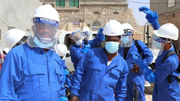 تدشين حملة الرش بالمبيد ذي الأثر الباقي في محافظة المهرة