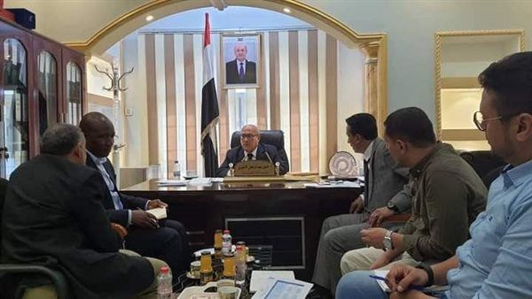 وزير الإدارة المحلية يناقش مع الـ (UNDP) خارطة البرامج والمشاريع التنموية للعام 2023