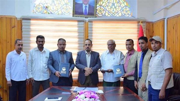 توقيع مذكرة شراكة وتعاون لإنشاء وتجهيز مدرسة السويري للتعليم الأساسي بتريم