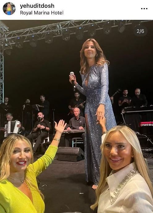 نانسي عجرم ترد على الانتقادات بعد صورتها مع إسرائيلية