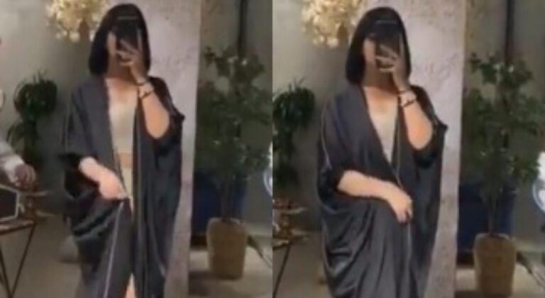 سيلفي الذوق العام.. فعل فاضح لفتاة في مقهى عام في السعودية يثير الغضب! (فيديو)