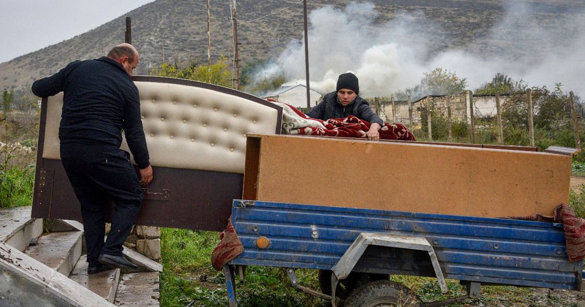 انفصاليو الأرمن يعلنون إجلاء 7 آلاف شخص في ناغورني قره باغ