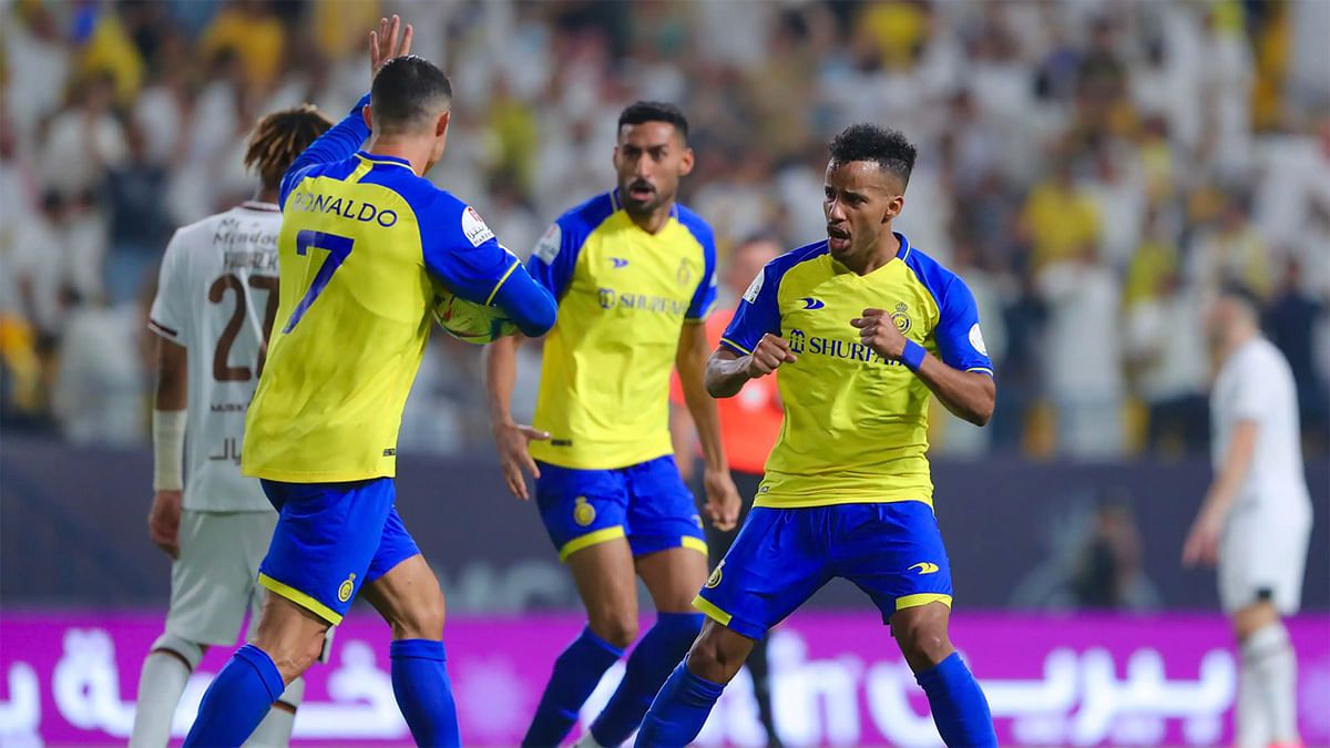 3 نجوم من النصر خارج مباراة أحد