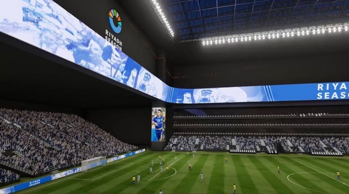 الشكل النهائي لملعب البوليفارد هول في الرياض (فيديو)