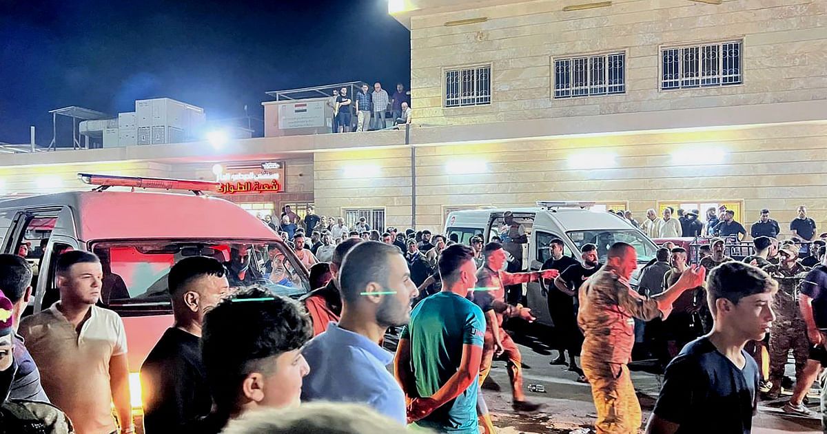 حريق نينوى.. أنباء متضاربة عن وفاة العروس والعريس وعائلته