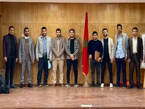 عاصم الشريف رئيسا لإتحاد طلاب اليمن في المغرب .