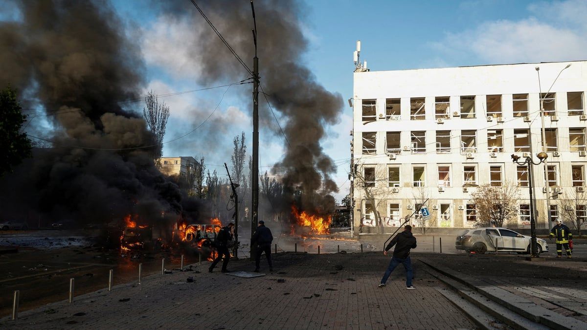 روسيا تهاجم مواقع للبنية التحتية في كامينسكي قرب دنيبرو الأوكرانية‎