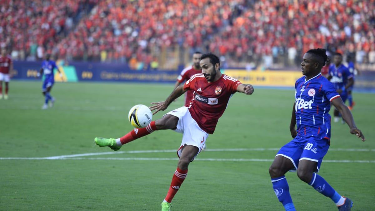 الموعد والقنوات الناقلة وتشكيل مباراة الأهلي وسيمبا