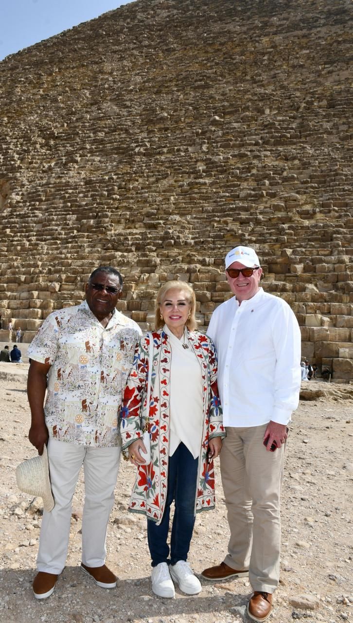 لتفقد المشروعات التنموية الكبيرة.. رئيس منظمة الروتاري الدولي يبدأ زيارته للقاهرة