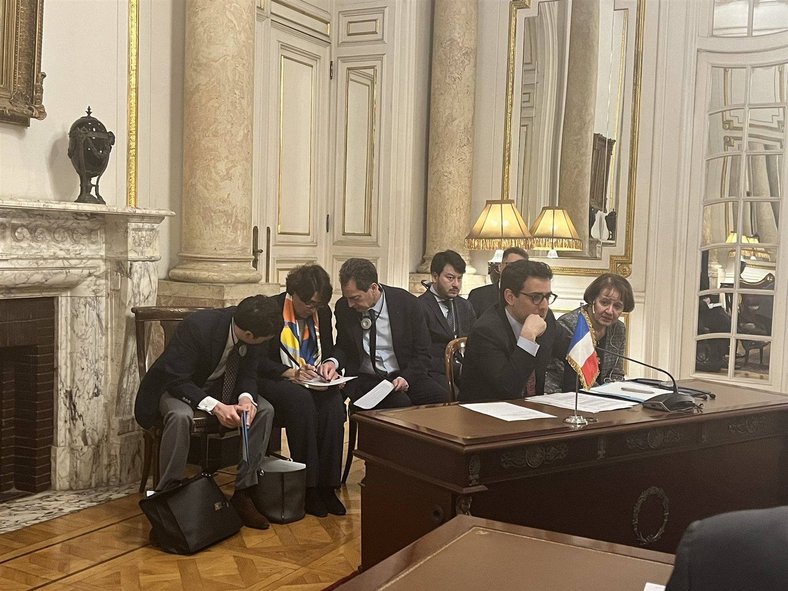 شكري والصفدي وسيجورنيه يبحثون سبل تحقيق الوقف الدائم لإطلاق النار في غزة| صور