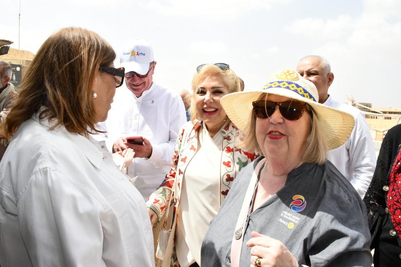 لتفقد المشروعات التنموية الكبيرة.. رئيس منظمة الروتاري الدولي يبدأ زيارته للقاهرة