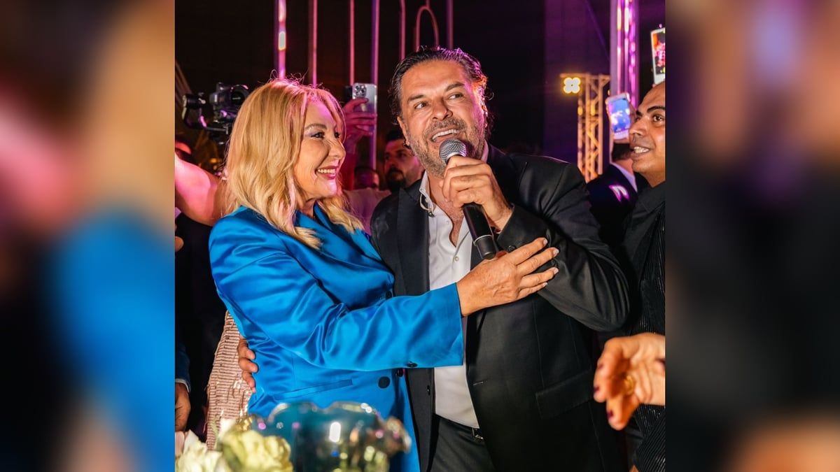 راغب علامة يجمع نجوم الفن بحفل سحور رمضاني في القاهرة (صور)