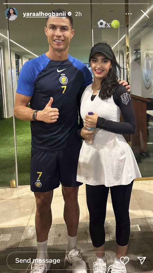 من هي يارا الحقباني التي ظهرت رفقة كريستيانو رونالدو؟ (صورة)