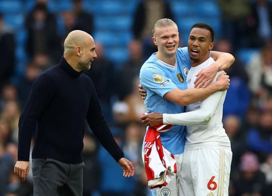 غوارديولا يرد على انتقادات روي كين:هالاند أفضل لاعب في العالم