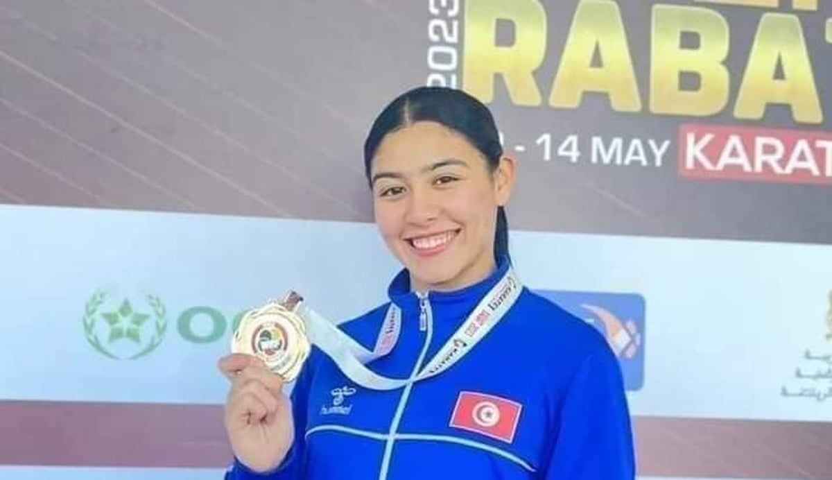 التونسية وفاء محجوب.. أول عربية تتصدر الترتيب العالمي لرياضة الكاراتيه (صور)