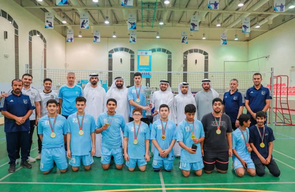 «ناشئة الثميد» يتوج ببطولة الطائرة الرمضانية