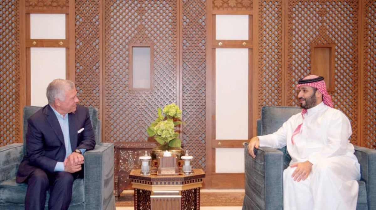 ولي عهد السعودية يؤكد دعم إجراءات الأردن للحفاظ على أمنه واستقراره