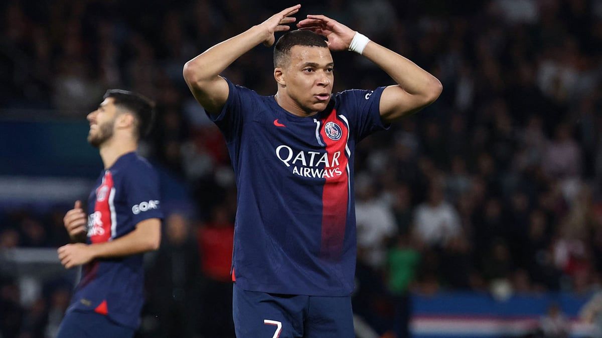 مبابي يتحدى برشلونة