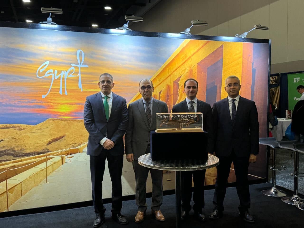 افتتاح الجناح المصري بمعرض أوتـاوا للسياحة والسفر بكندا| صور