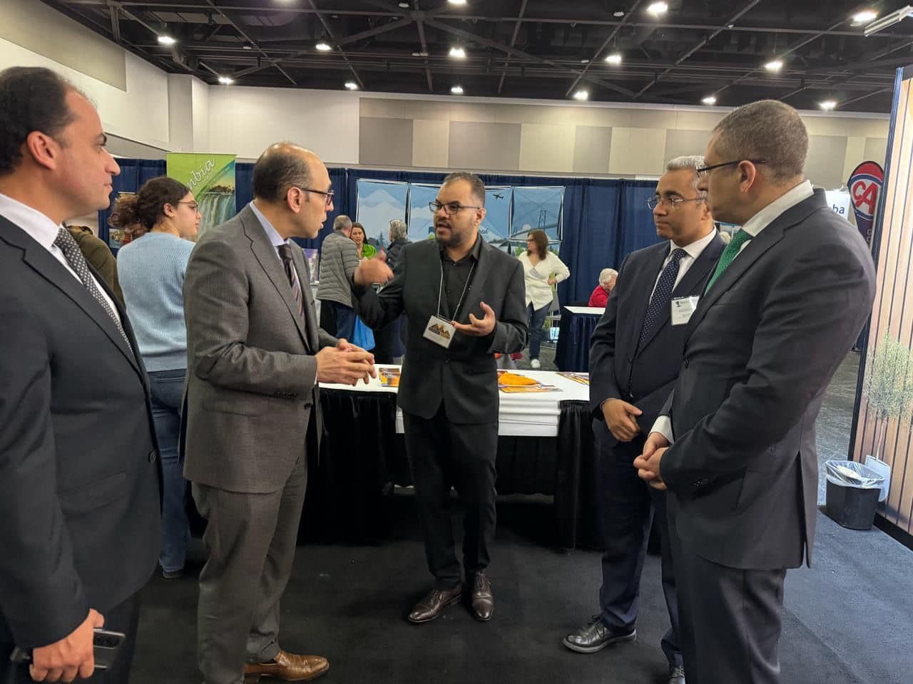 افتتاح الجناح المصري بمعرض أوتـاوا للسياحة والسفر بكندا| صور