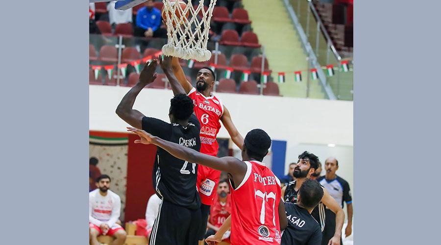 البطائح يخطف برونزية دوري السلة من الشارقة بفارق نقطة