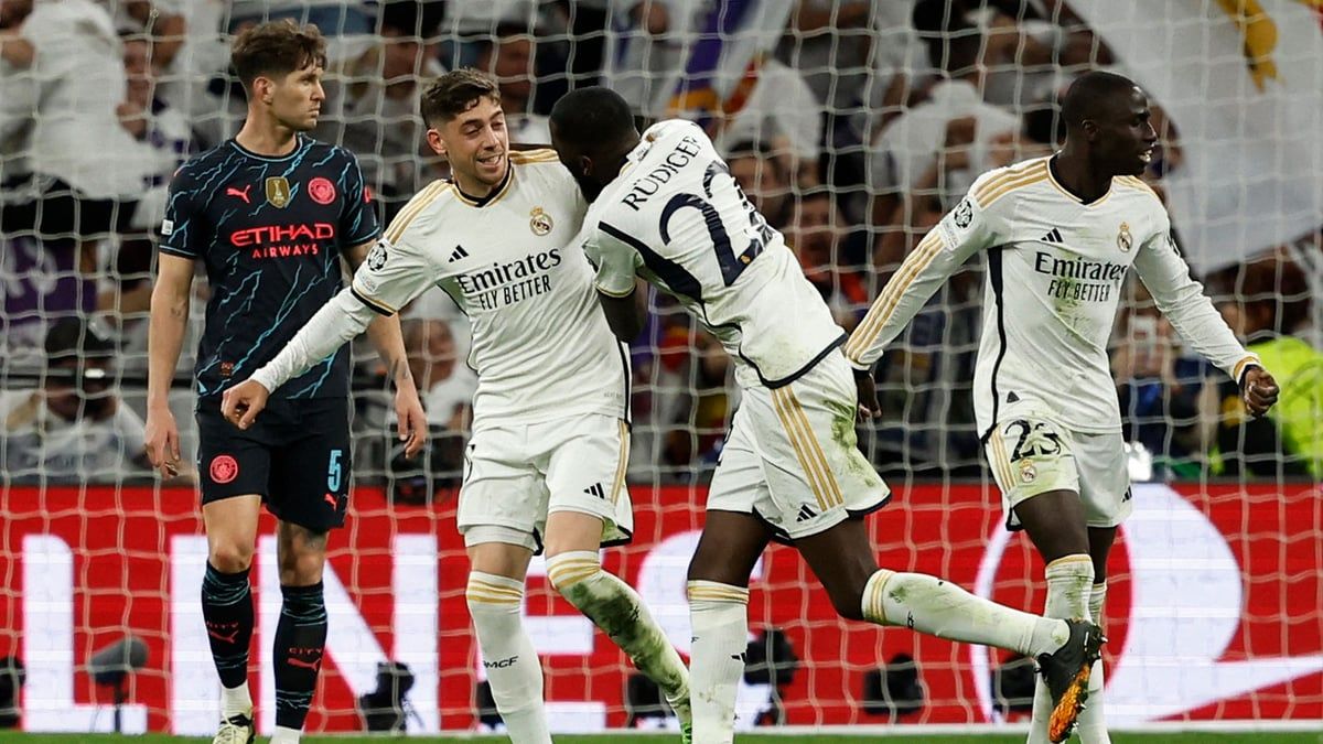 فالفيردي يسجل هدفا صاروخيا في شباك مانشستر سيتي (فيديو)