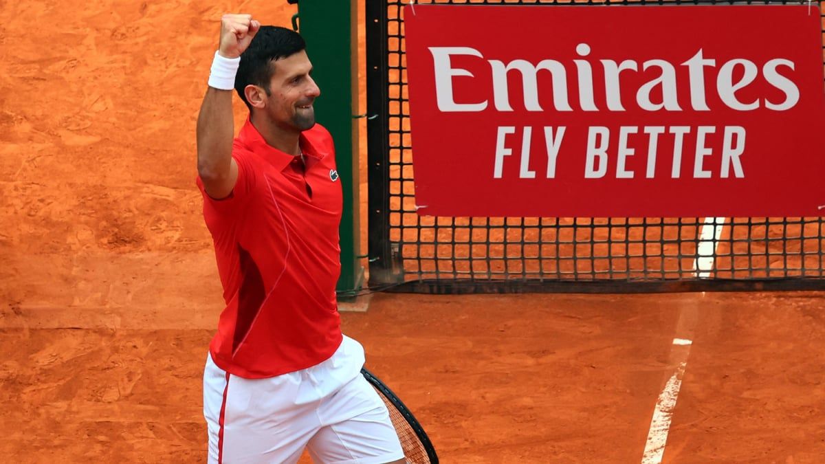 ديوكوفيتش يفرض هيمنته ليبلغ الدور الثالث لبطولة مونت كارلو للتنس