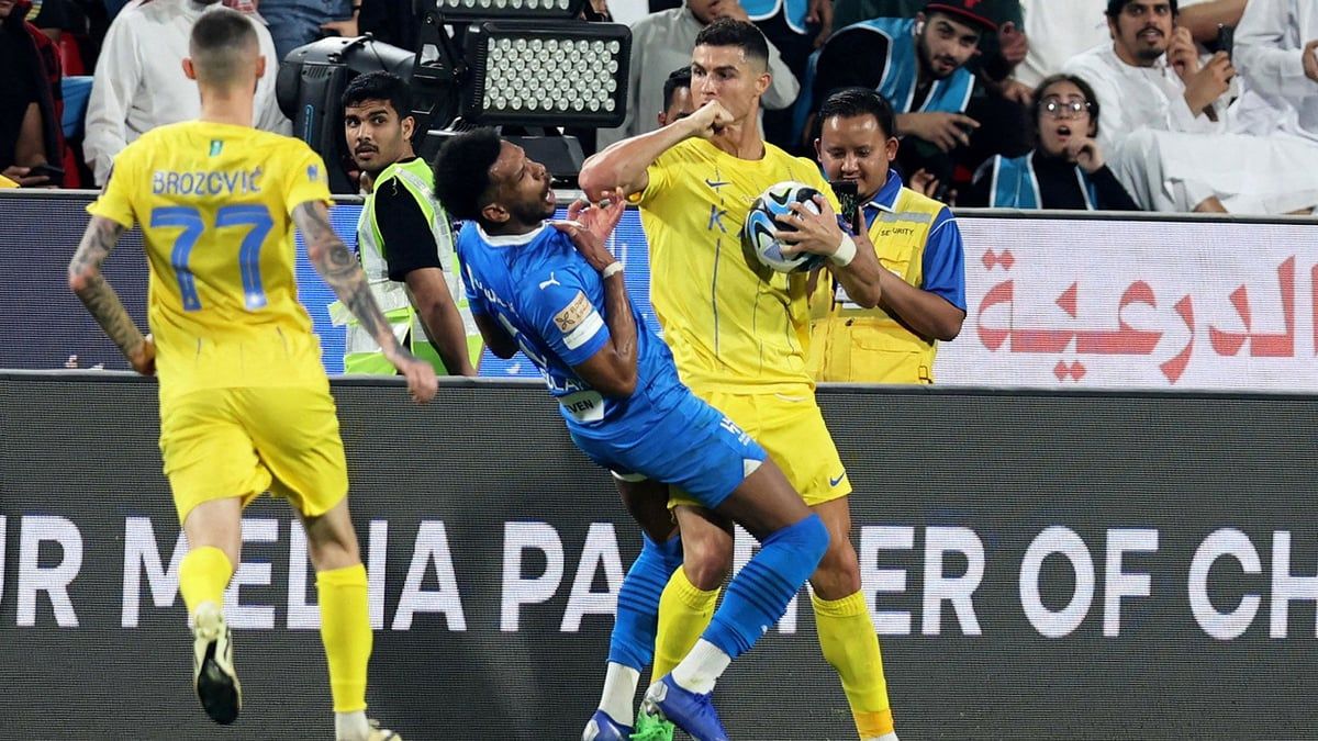 حقيقة عقد رونالدو مؤتمرا صحفيا للحديث عن أزمة مباراة السوبر السعودي